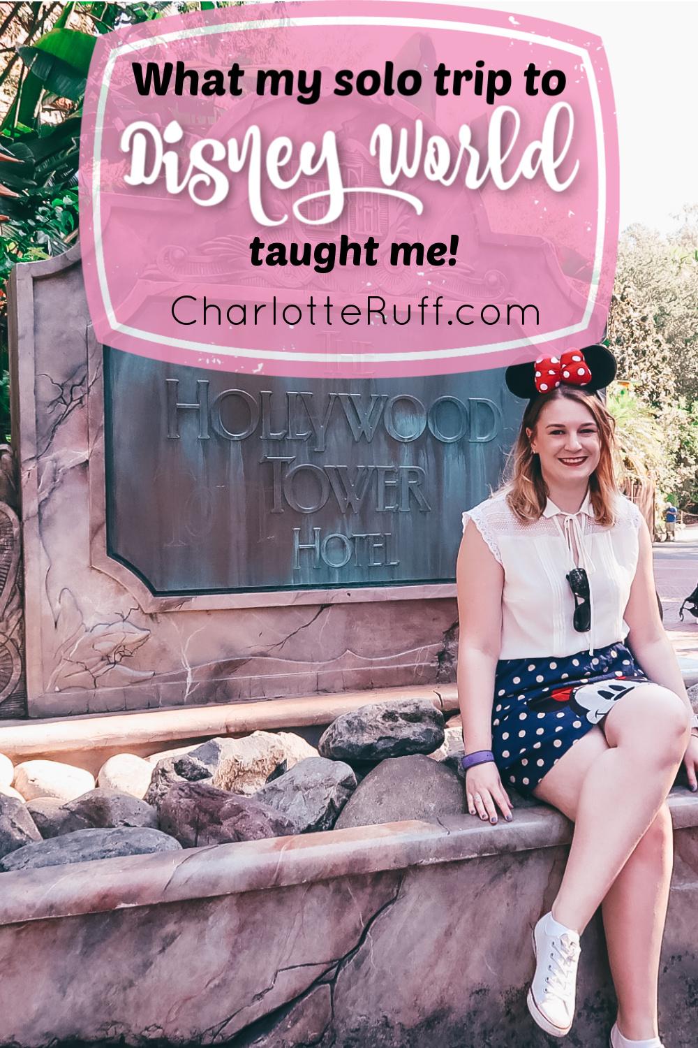 What my solo trip to Disney World taught me